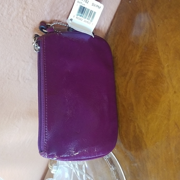 FINAL PRICE!!👀NWT Coach Purple Small Wristlet - Picture 2 of 7